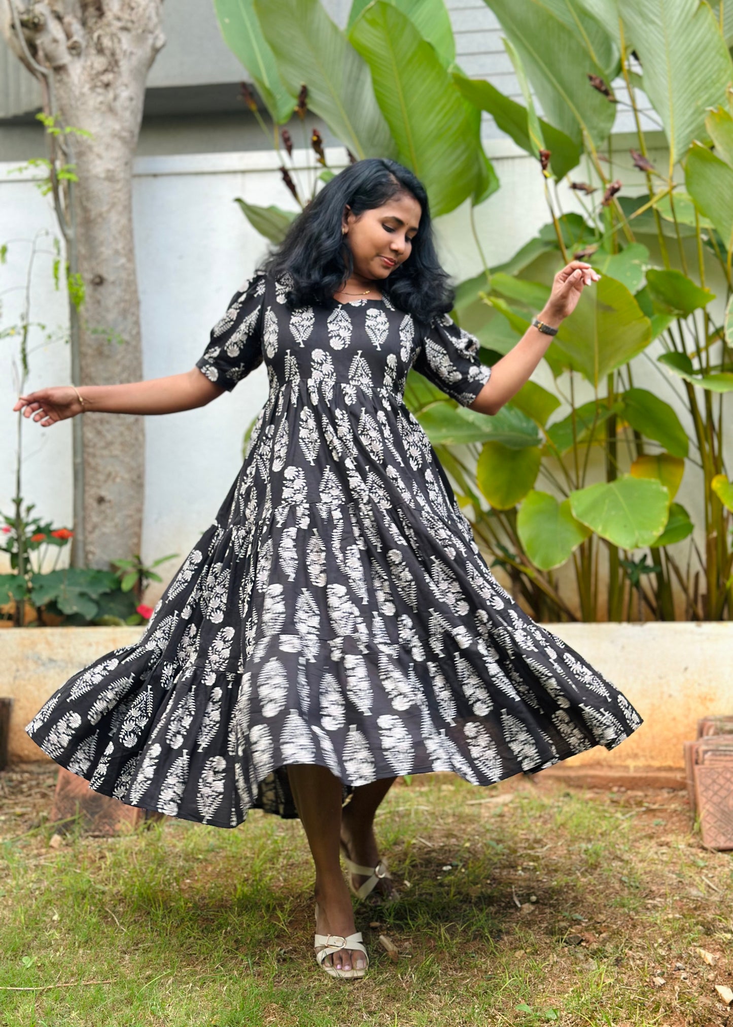 Nira 3 tier dress-Immediate Dispatch