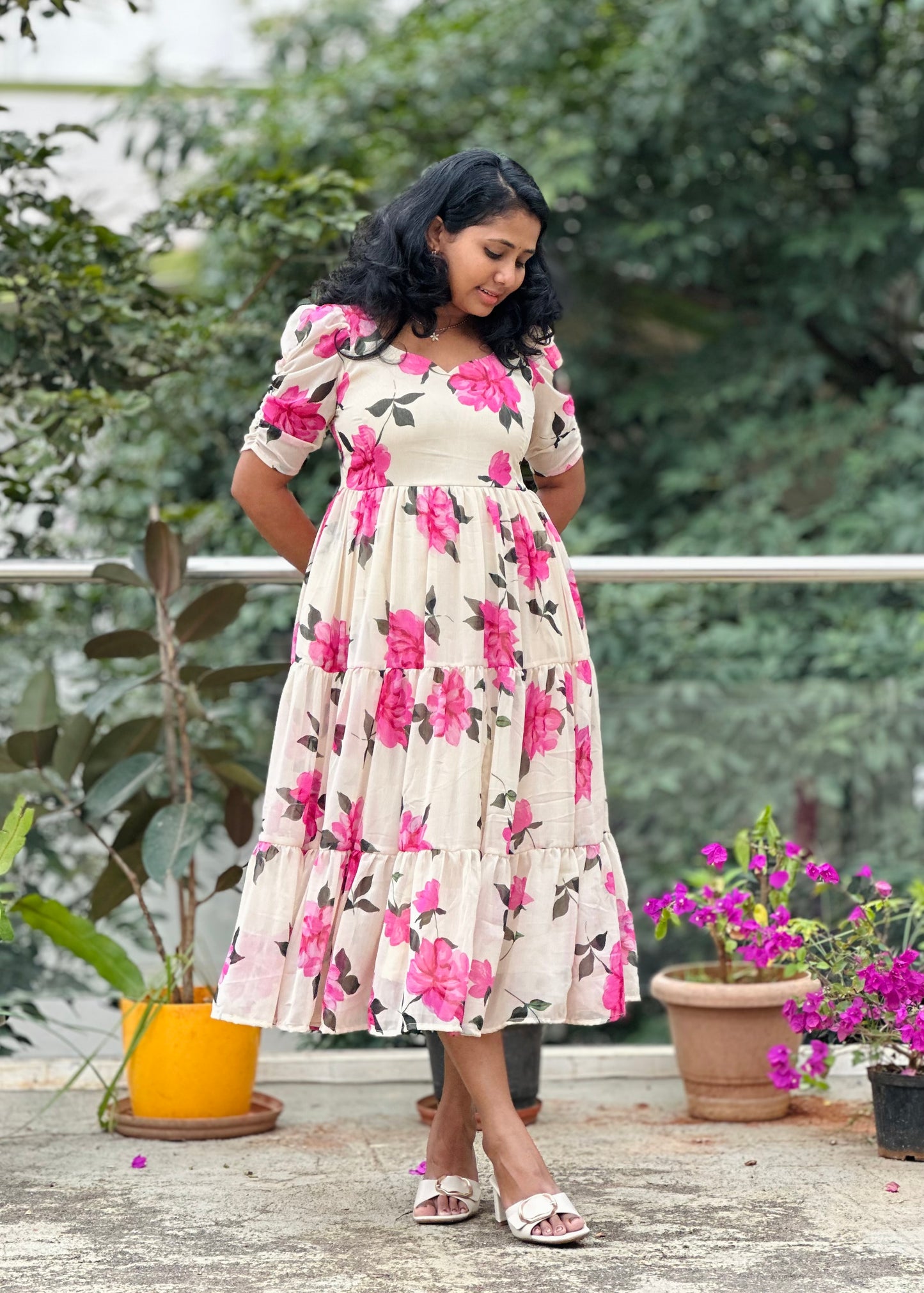 Amara Rose 3 tier Dress