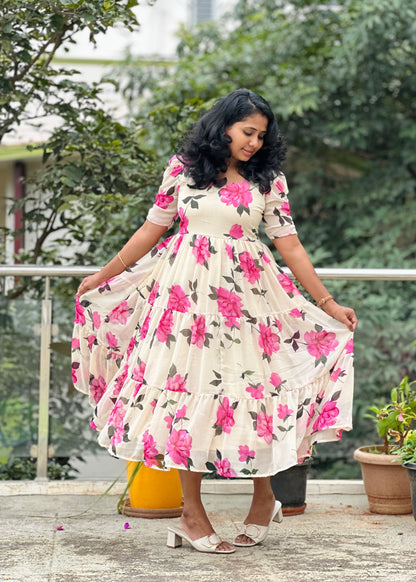 Amara Rose 3 tier Dress