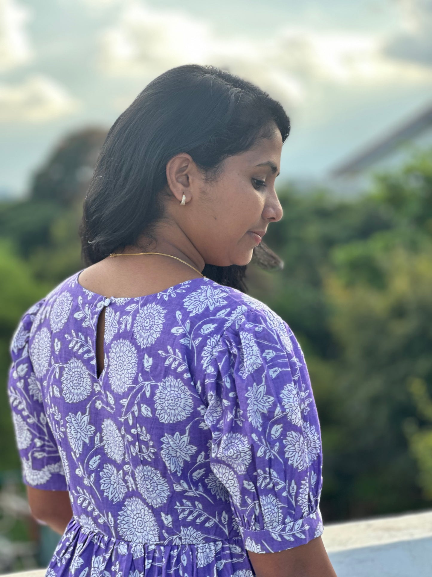Nisarga 3 tier dress-Immediate Dispatch