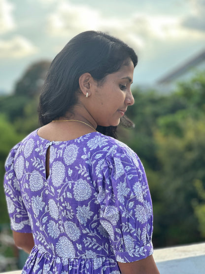 Nisarga 3 tier dress-Immediate Dispatch