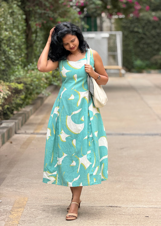 Sea Breeze Midi Dress
