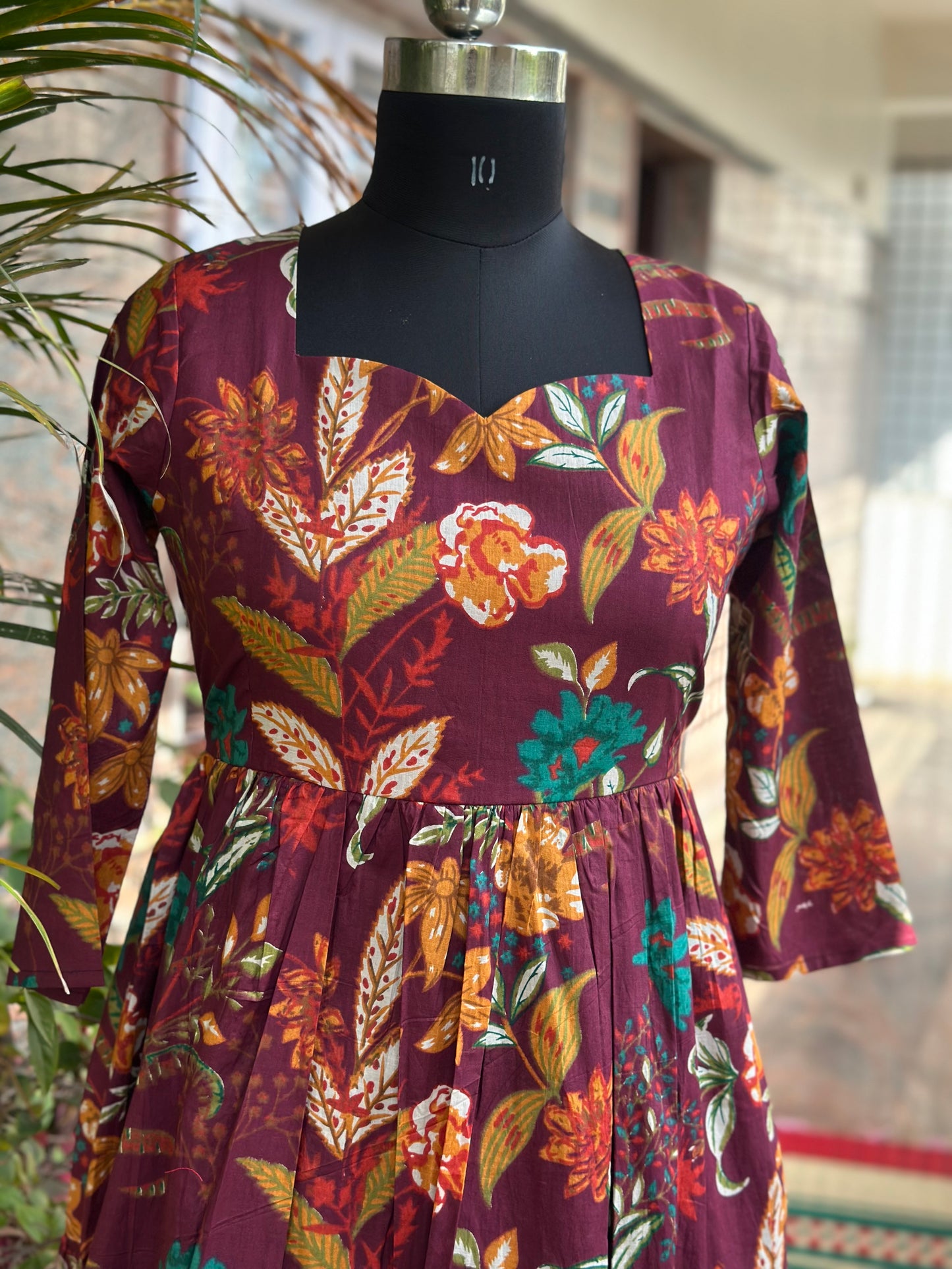 Mithuna Cotton Maxi Dress