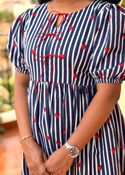 Azure Love Midi dress