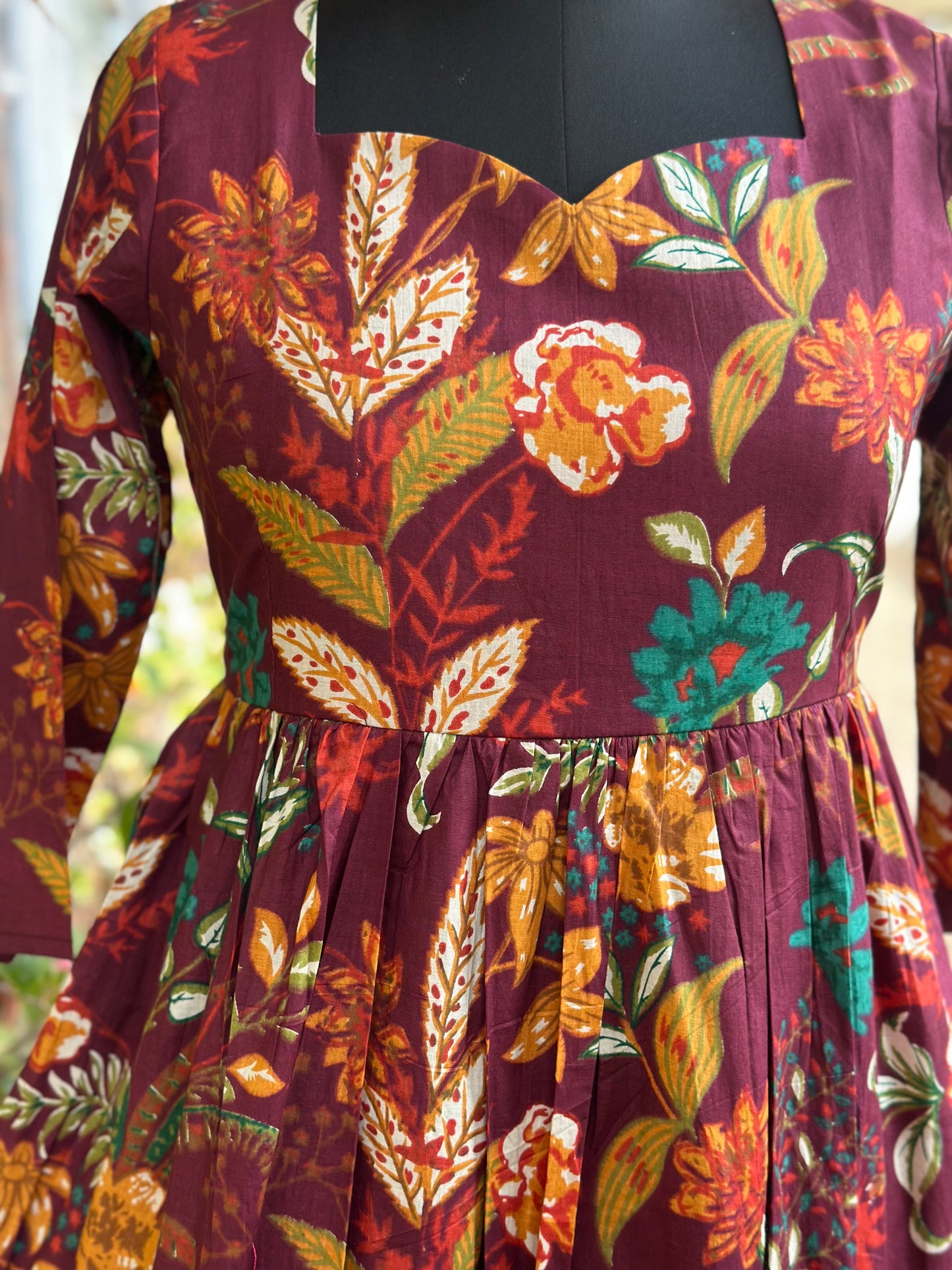 Mithuna Cotton Maxi Dress