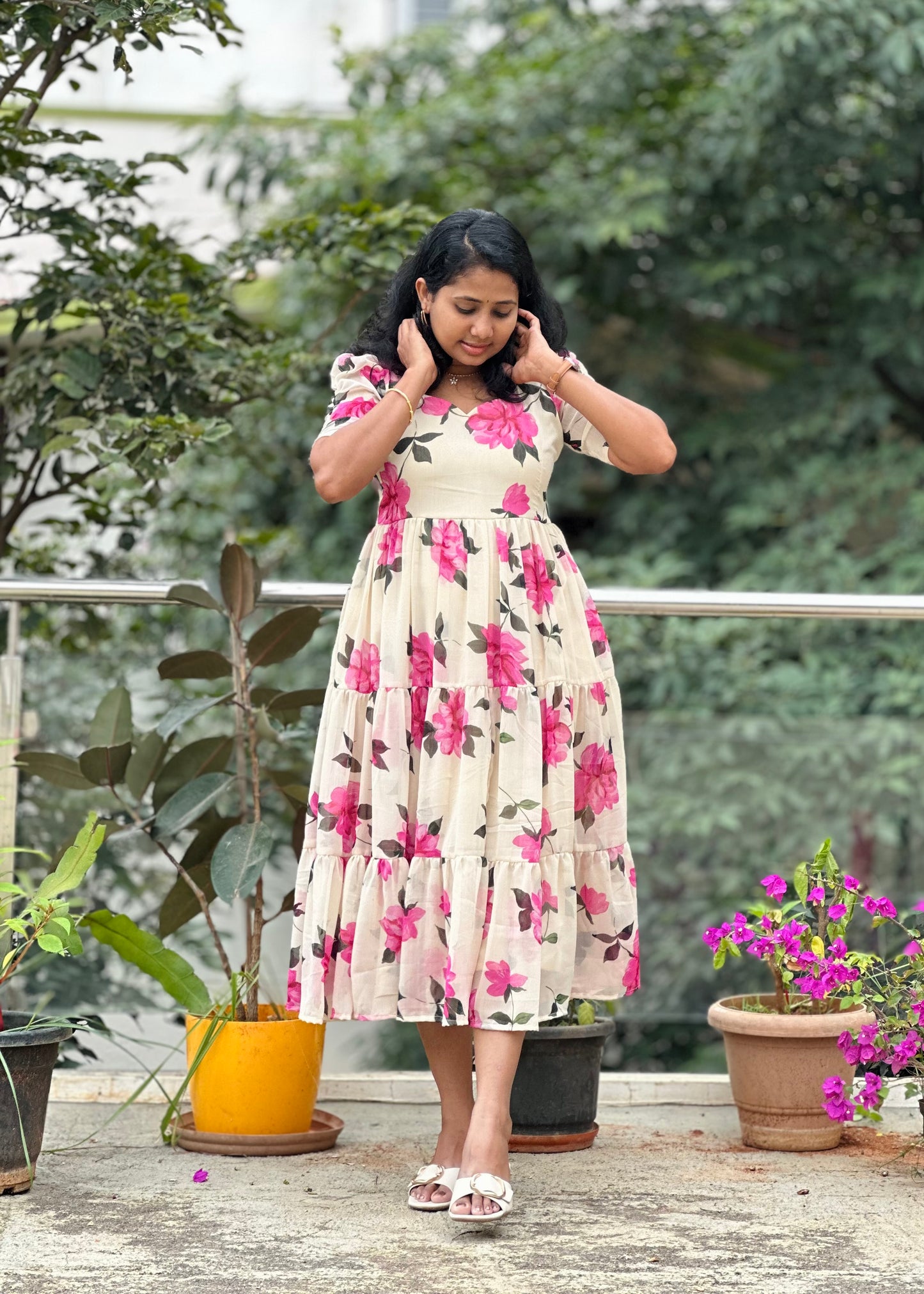 Amara Rose 3 tier Dress