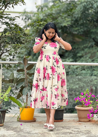 Amara Rose 3 tier Dress