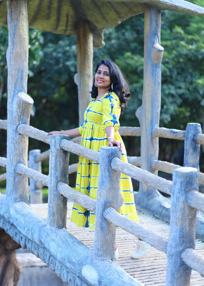 Amber Waves Midi Dress