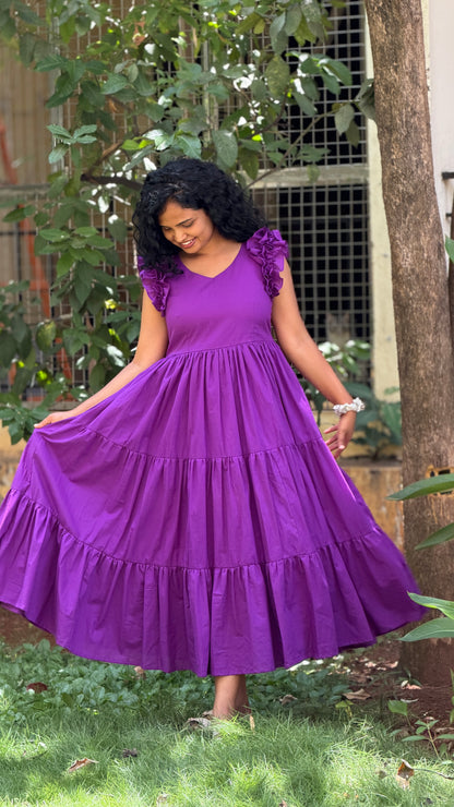Ayla Bloom Midi Dress