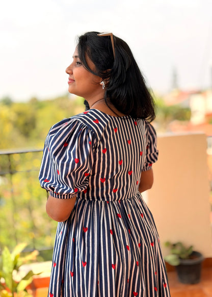 Azure Love Midi dress