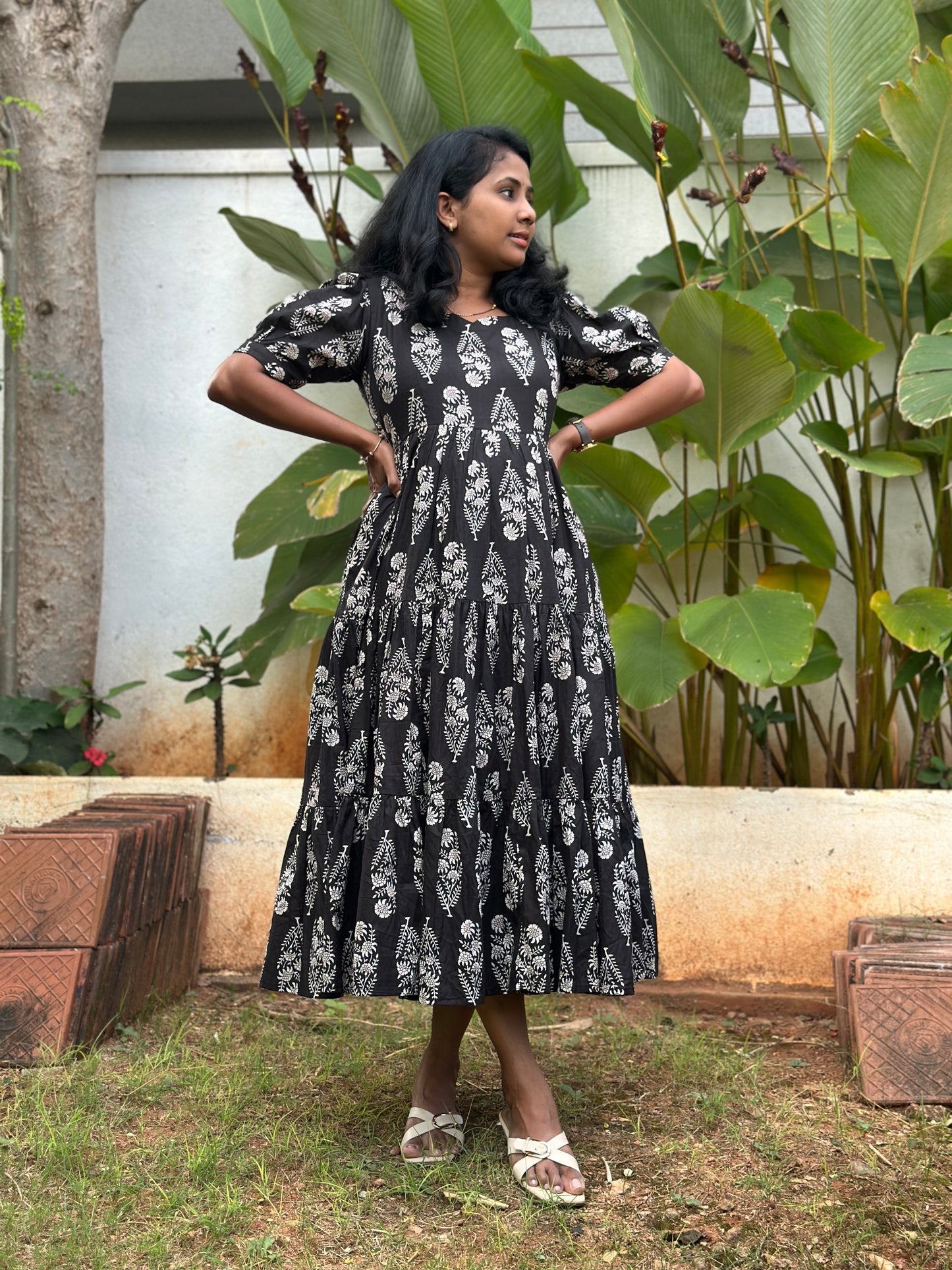 Nira 3 tier dress-Immediate Dispatch