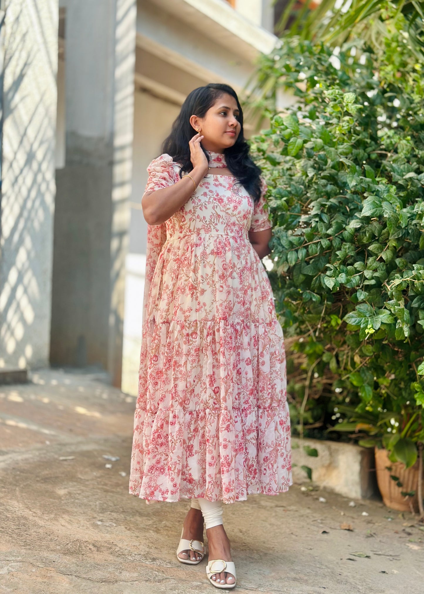 Ruhani Tiered Anarkali