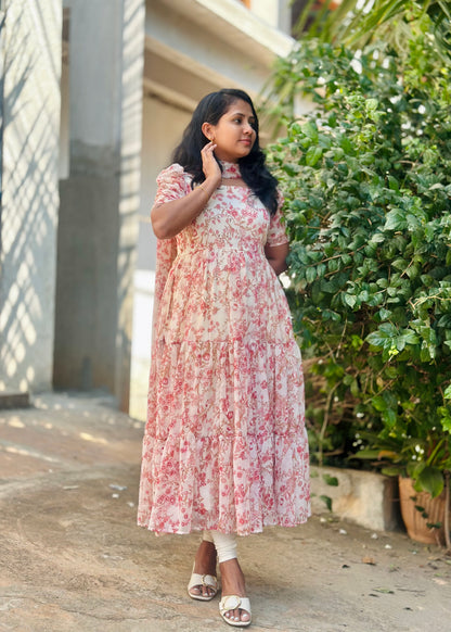 Ruhani Tiered Anarkali