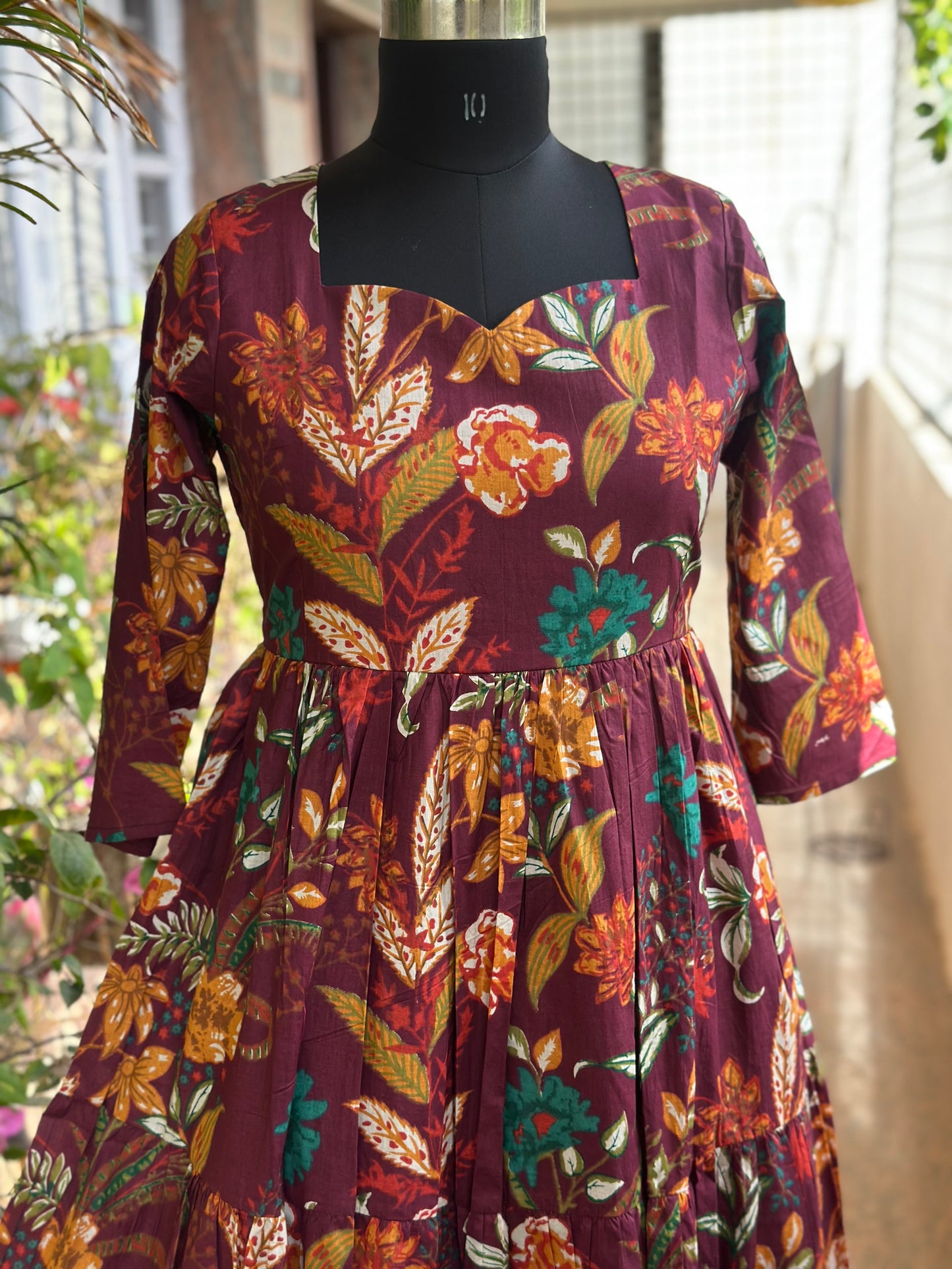 Mithuna Cotton Maxi Dress