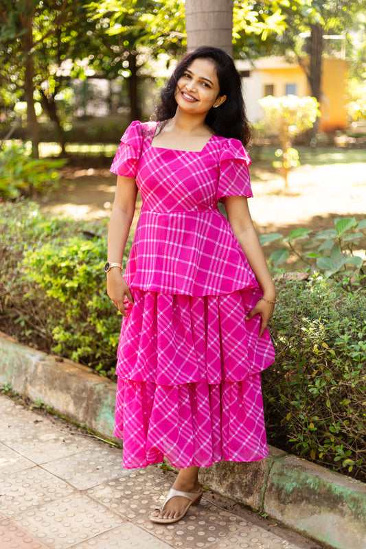 Blush Layered Dress