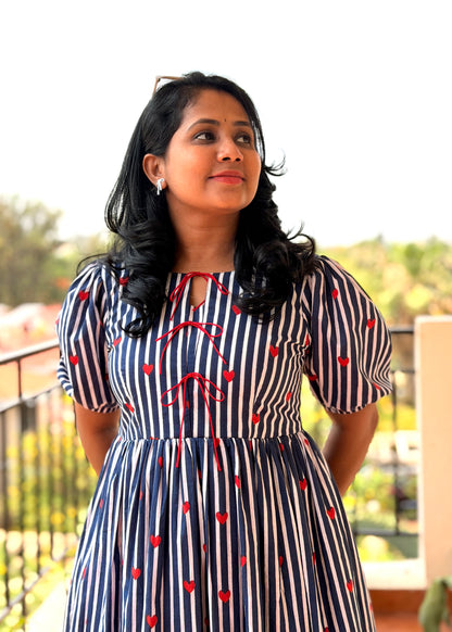 Azure Love Midi dress