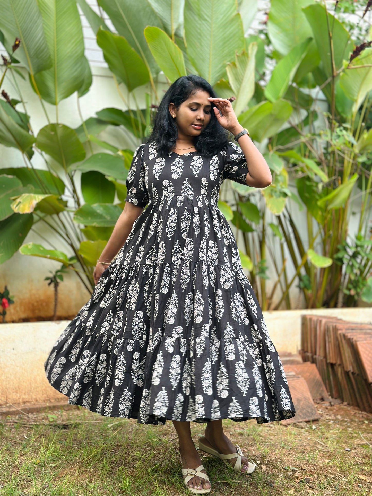 Nira 3 tier dress-Immediate Dispatch