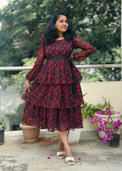 Ember Rose 3 layered Dress