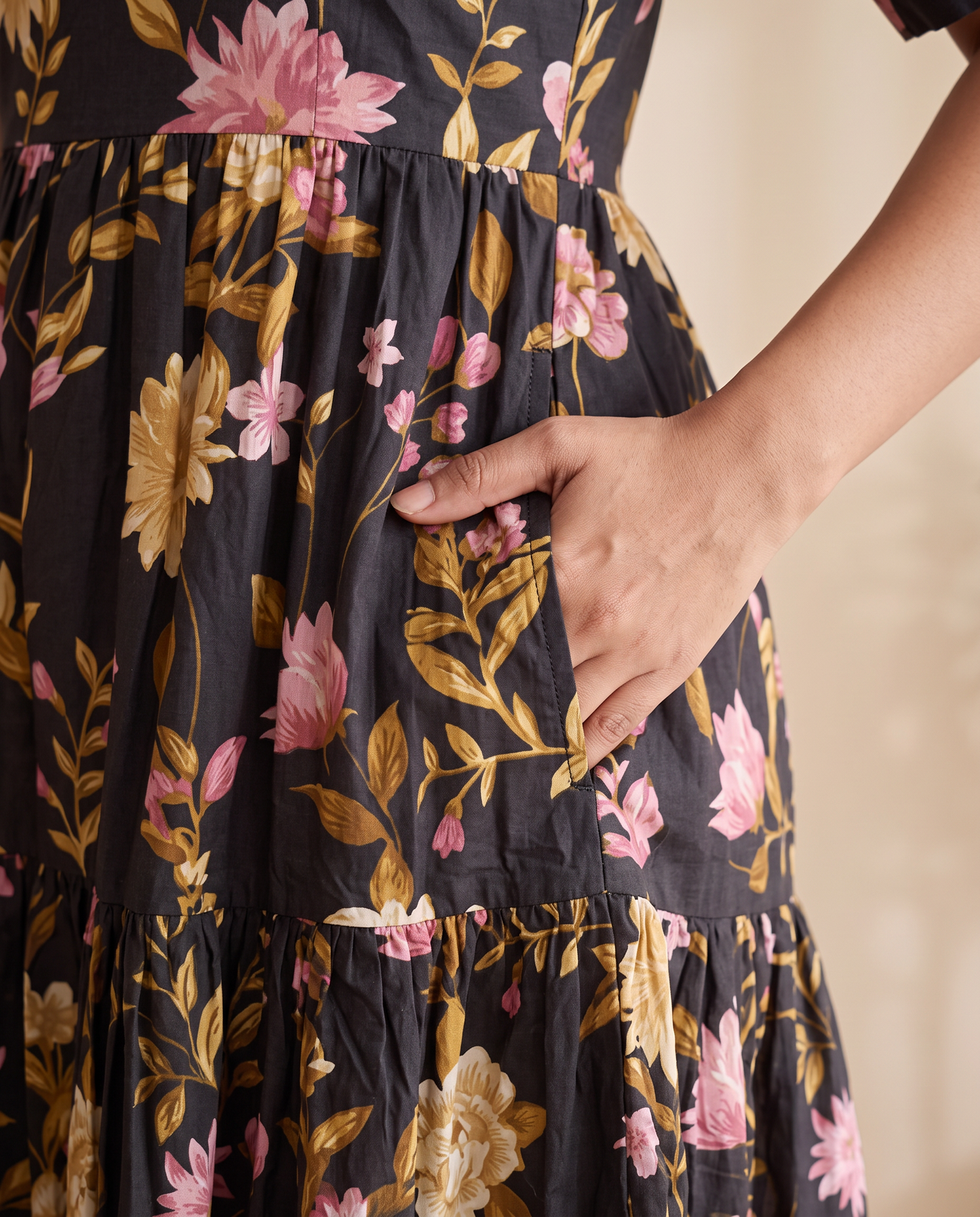 Sorella Cotton Tiered Dress