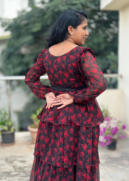 Ember Rose 3 layered Dress