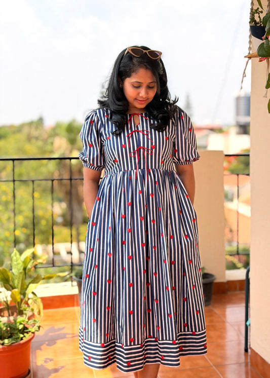 Azure Love Midi dress