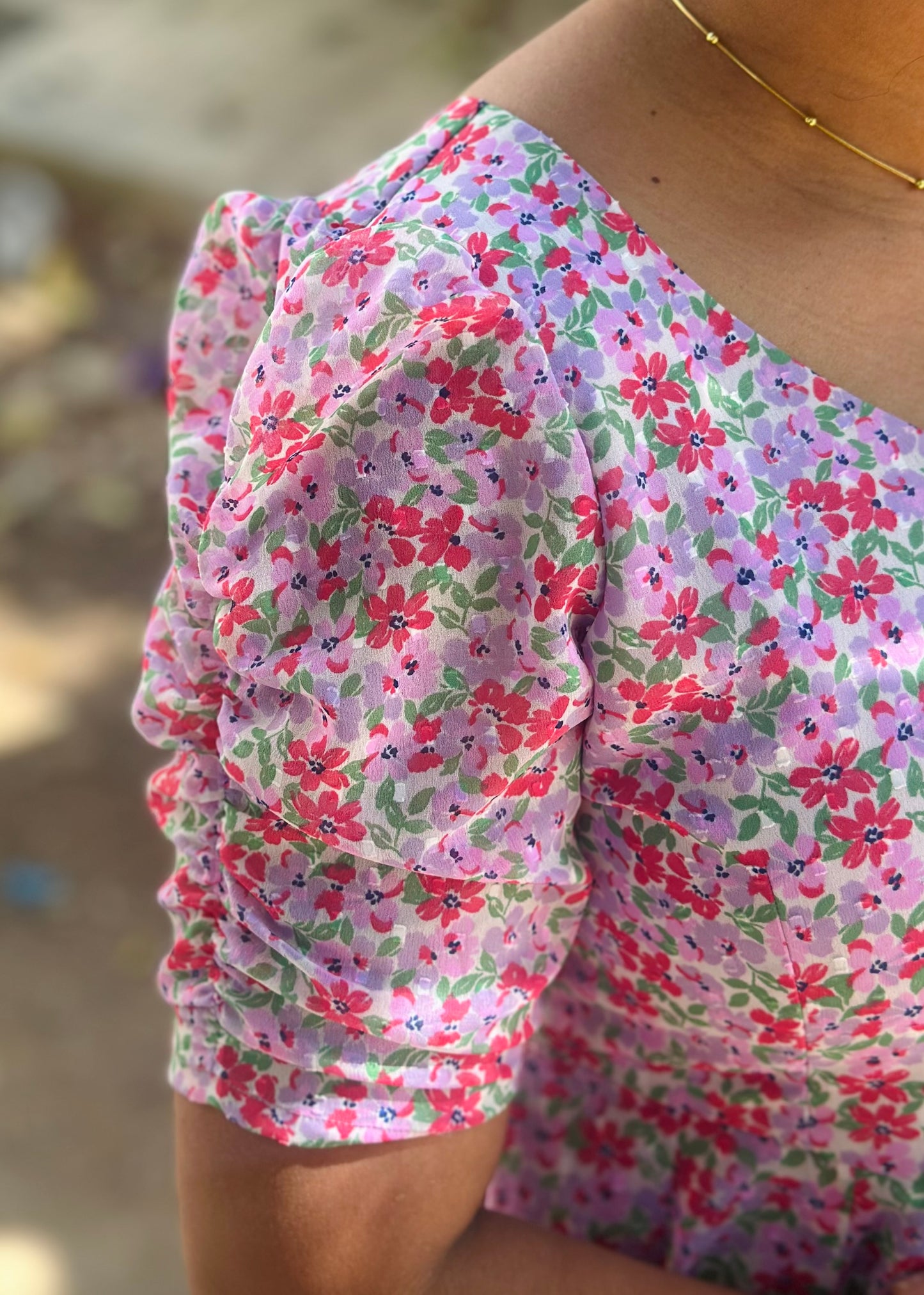 Aabha Floral Print Anarkali