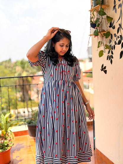 Azure Love Midi dress