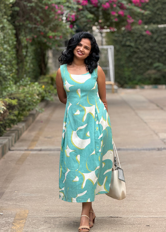 Sea Breeze Midi Dress