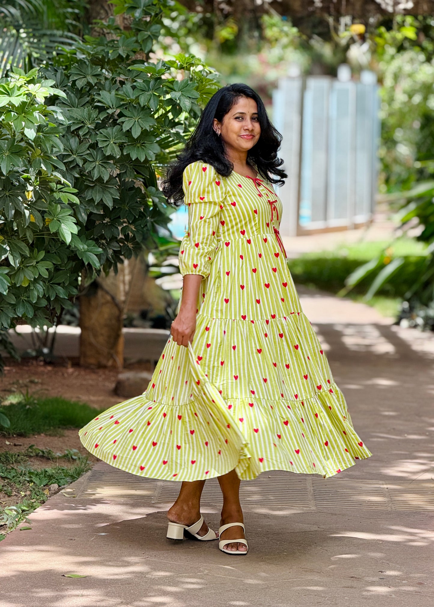 Lovella Cotton Tier Dress