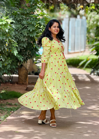Lovella Cotton Tier Dress