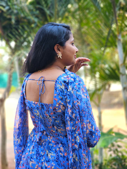 Reena Floral Print Anarkali