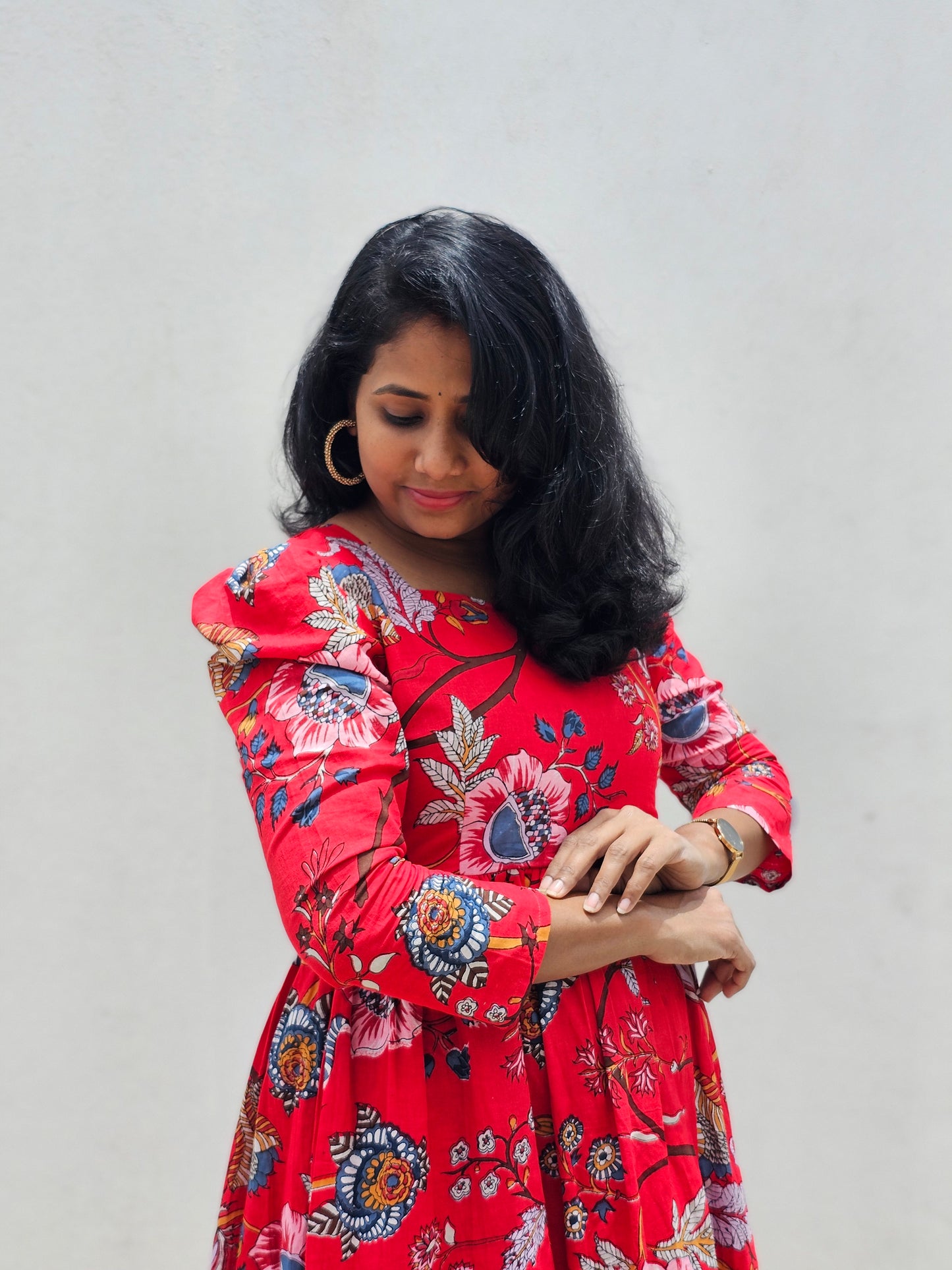 Rohini Cotton Midi Dress