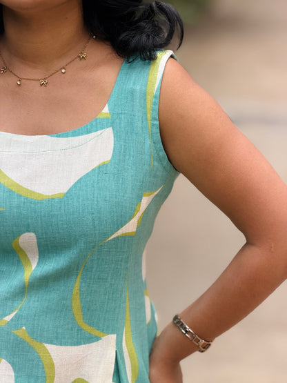 Sea Breeze Midi Dress