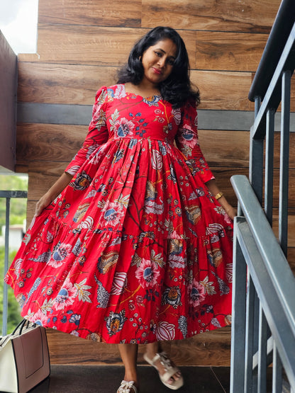 Rohini Cotton Midi Dress