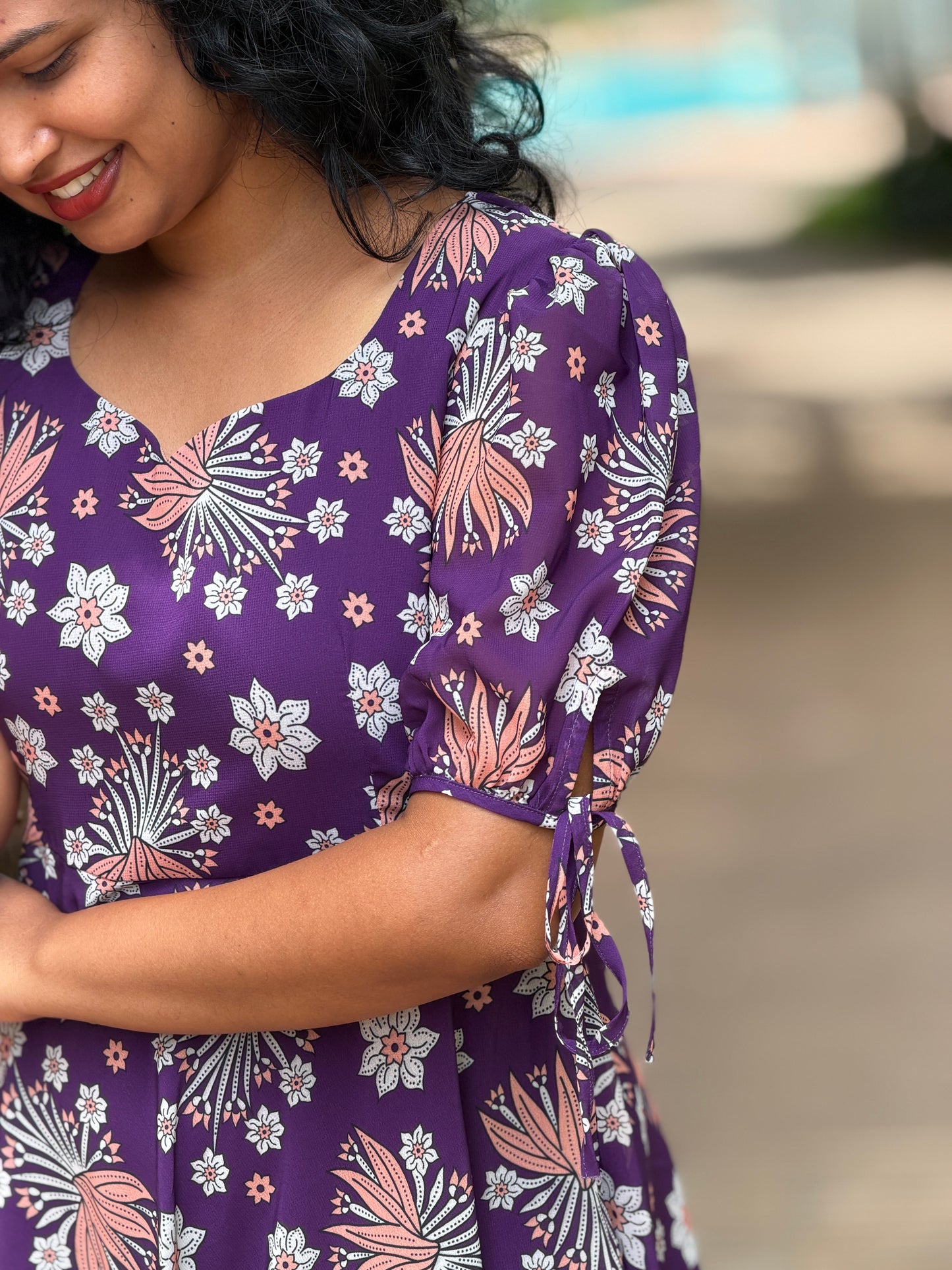 Plum Blossom dress