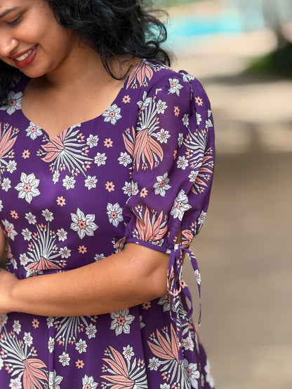 Plum Blossom dress