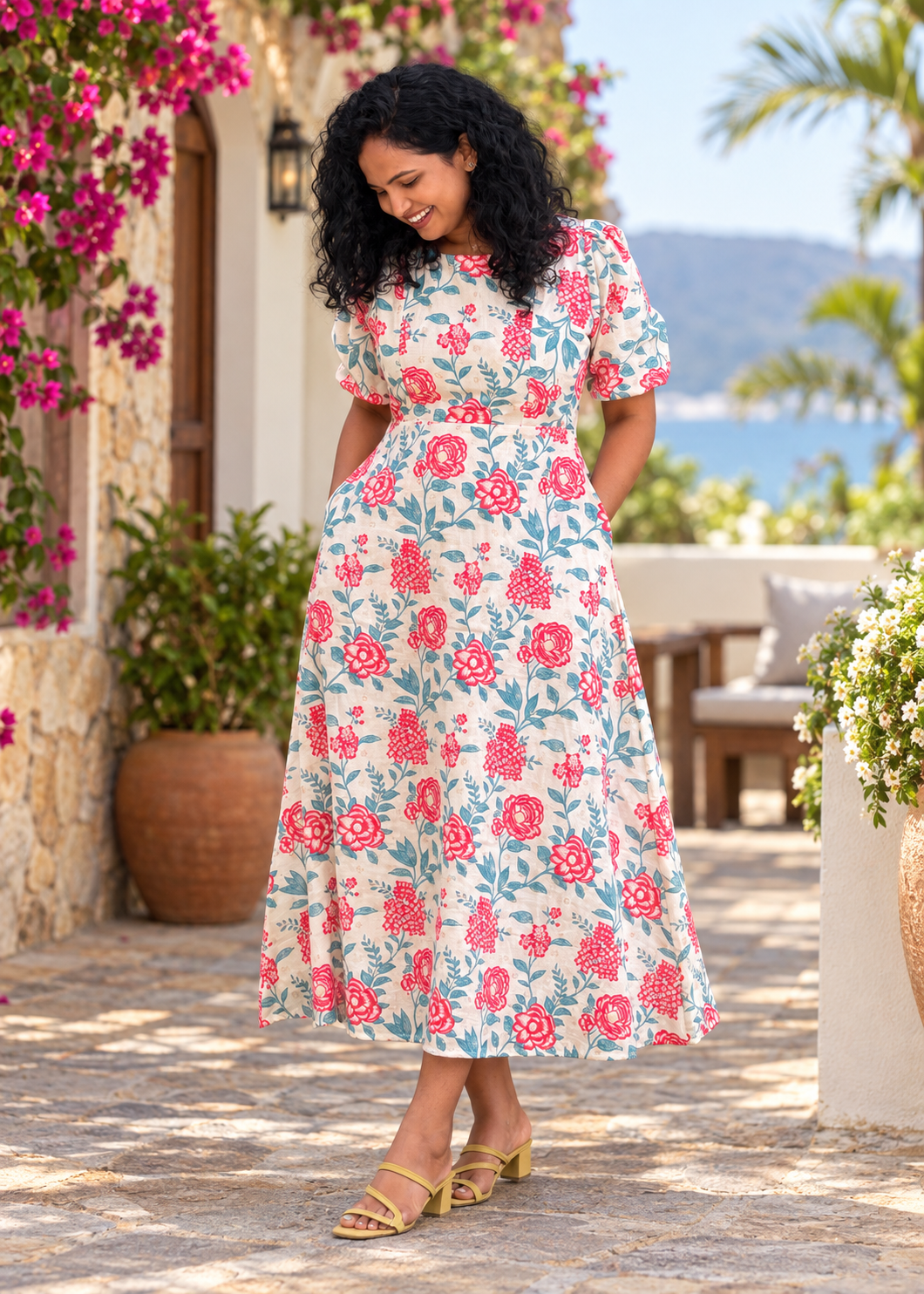 Elora A-Line Dress