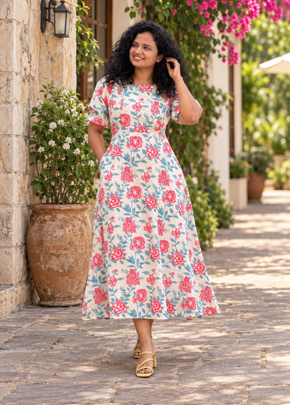 Elora A-Line Dress