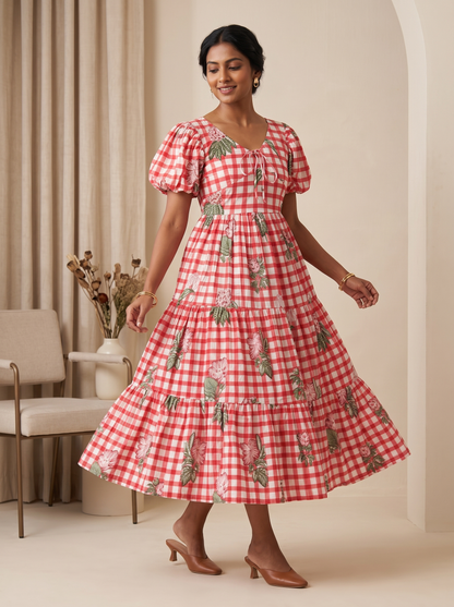 Maisie Cotton Tier Dress