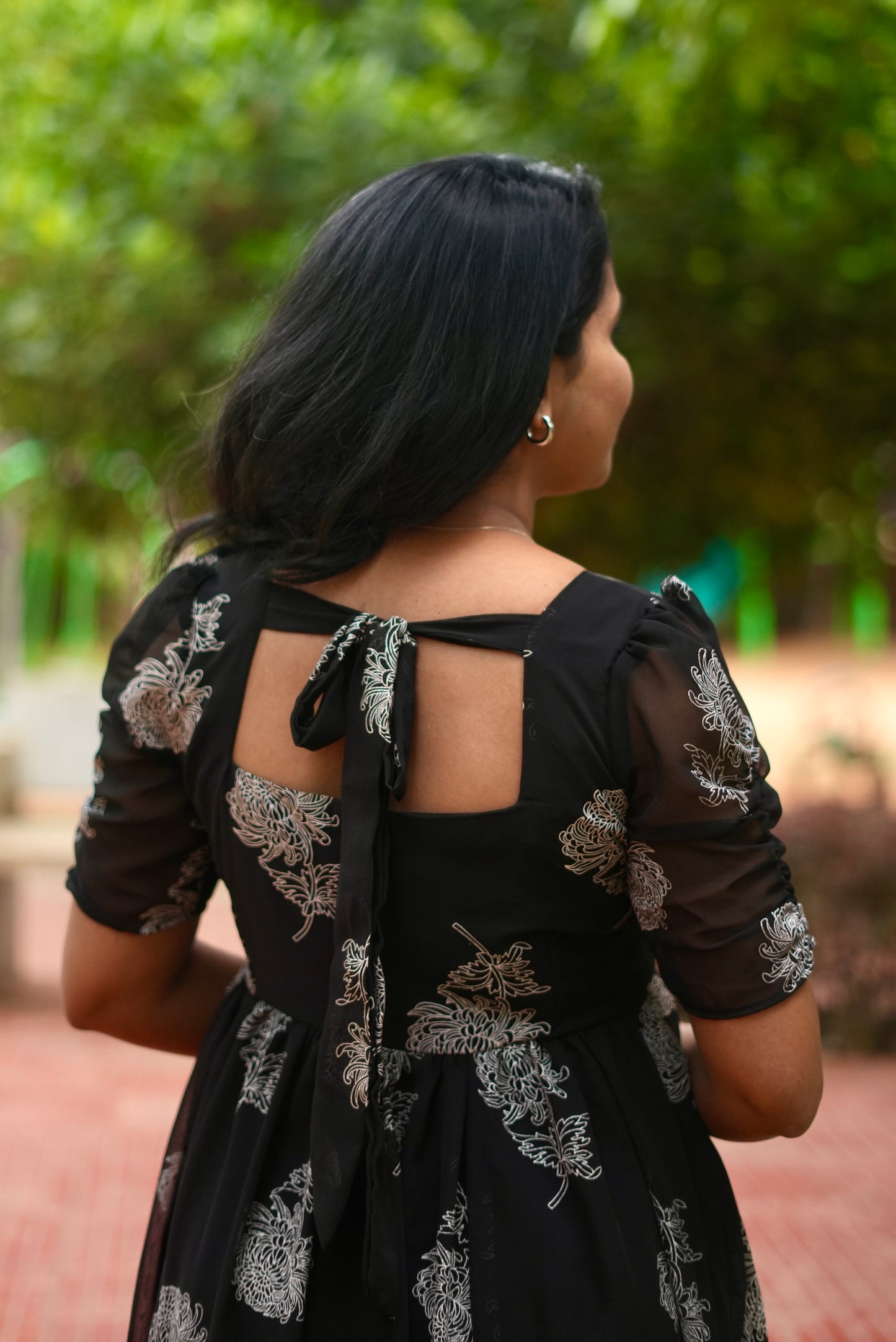 Tara Georgette Midi Dress- Immediate Dispatch