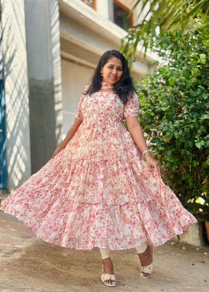 Ruhani Tiered Anarkali