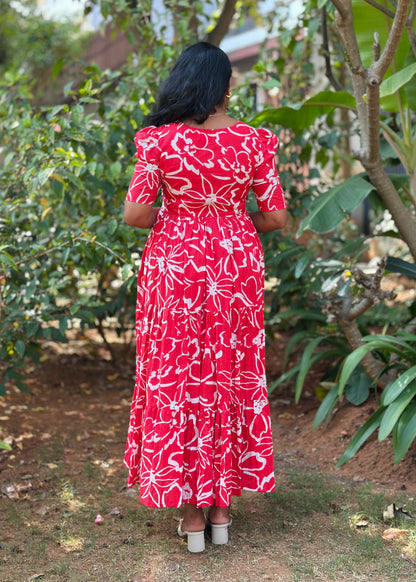 Ruby Bloom Midi Dress