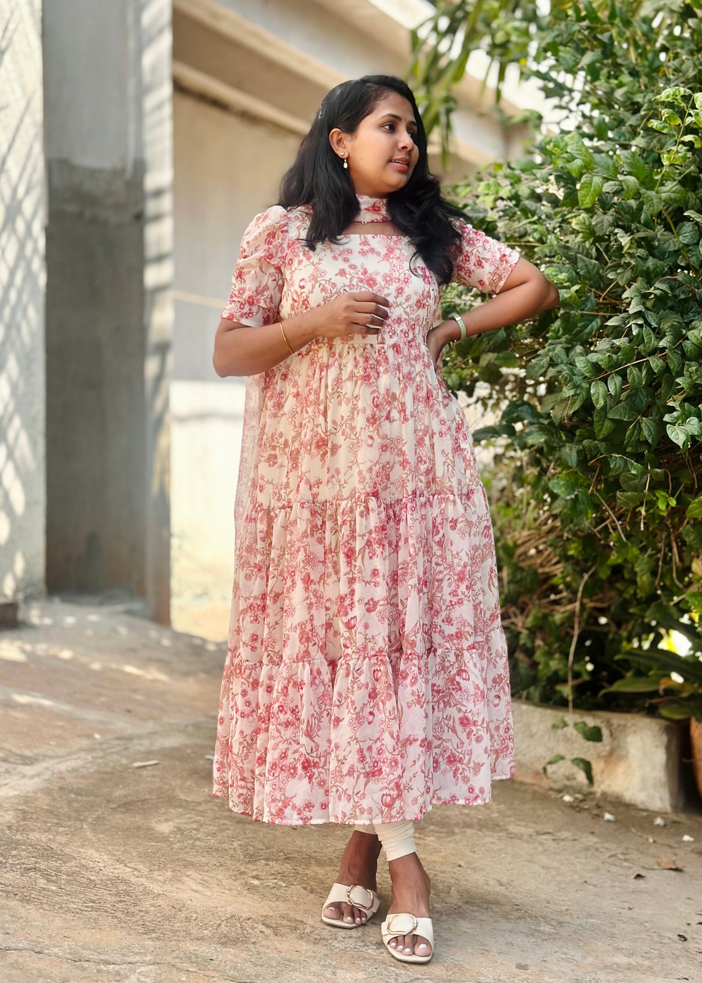 Ruhani Tiered Anarkali