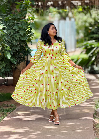 Lovella Cotton Tier Dress
