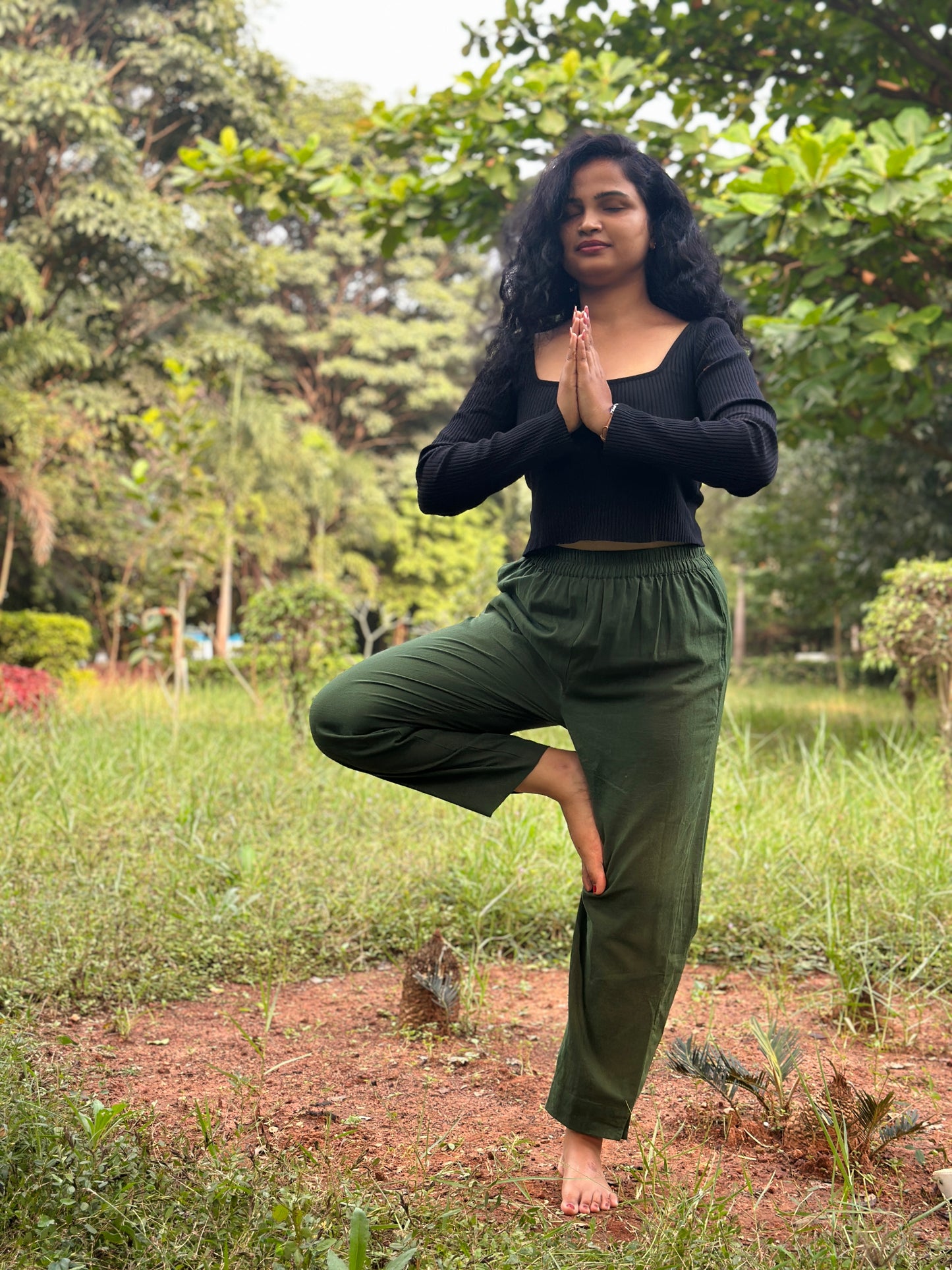 Cotton Pants- Green