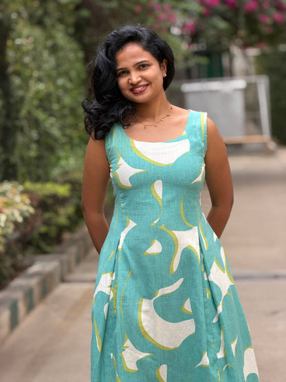 Sea Breeze Midi Dress