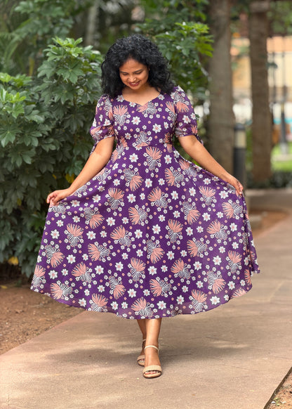 Plum Blossom dress