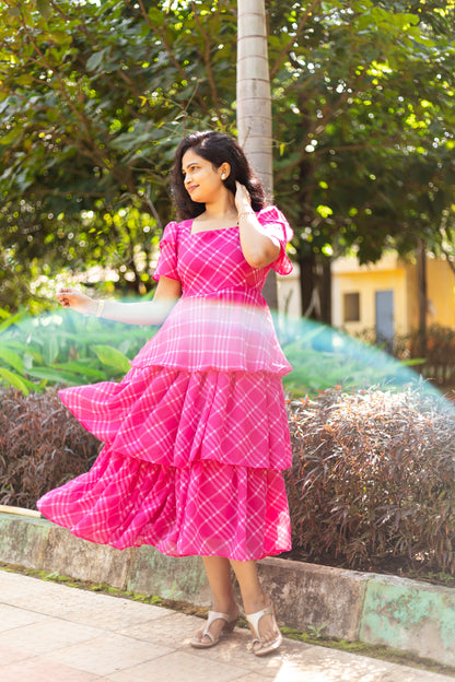 Blush Layered Dress