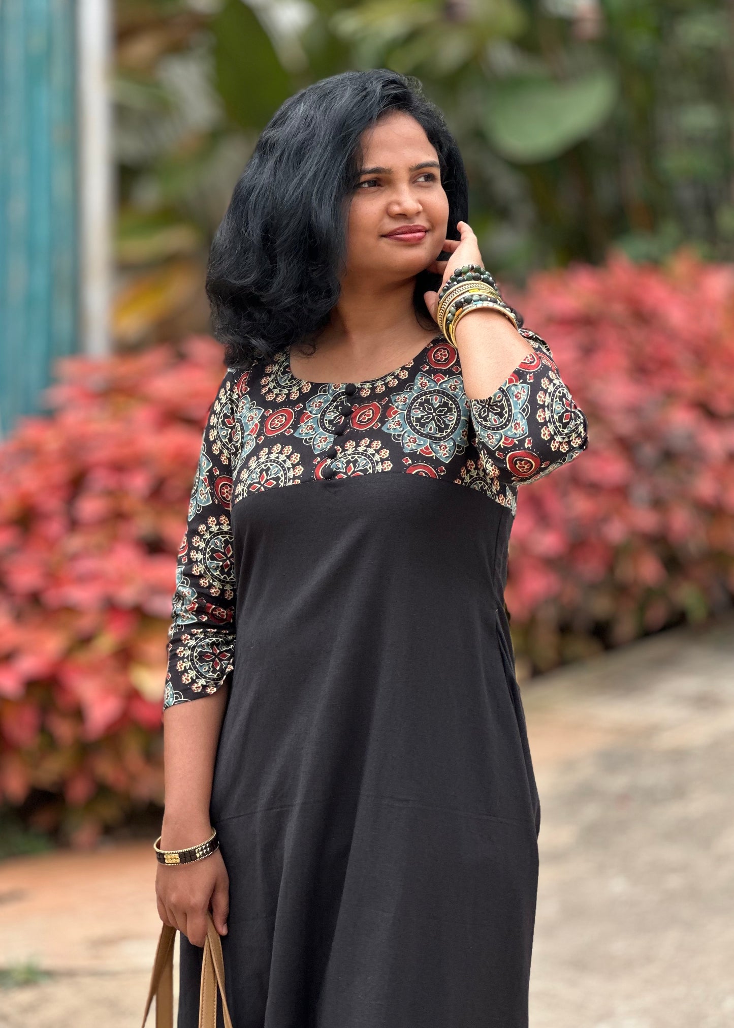 Urban Black Kurta Set