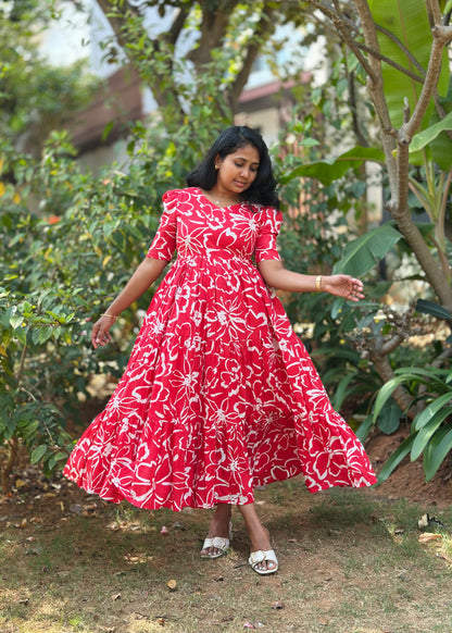 Ruby Bloom Midi Dress